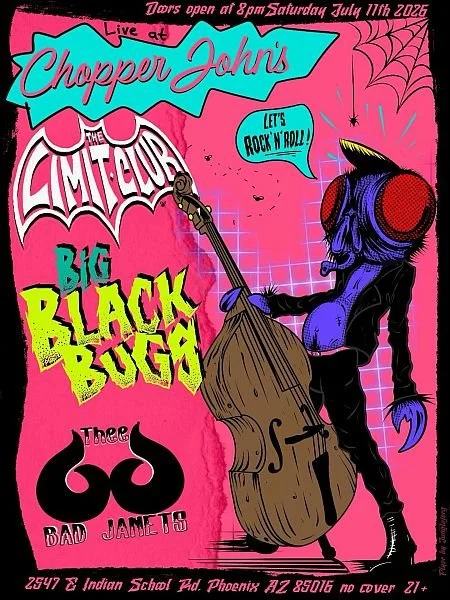 The Limit Club/Big Black Bugs/Thee Bad Janets — Let's Go Rockabilly!